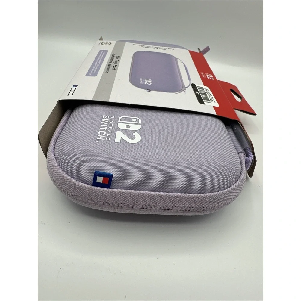HORI Slim Tough Pouch for Nintendo Switch 2 in Cozy Lavender New